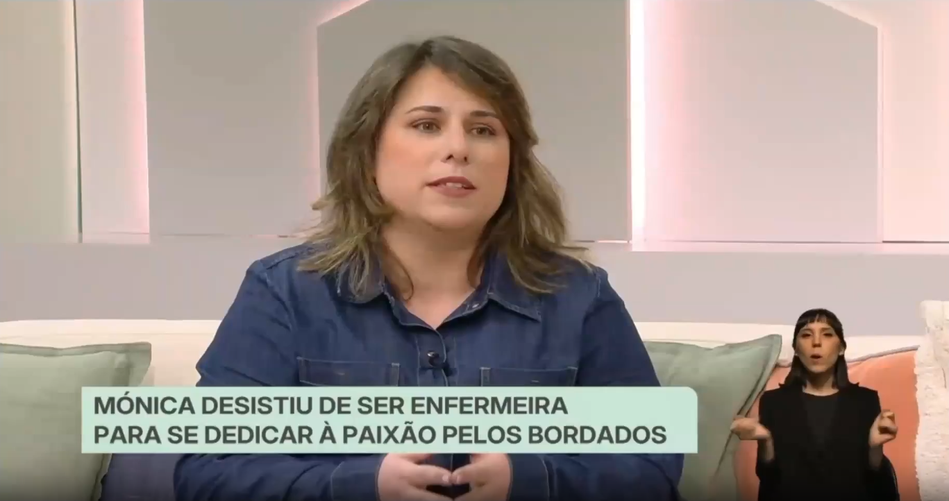 Começo dos bordados